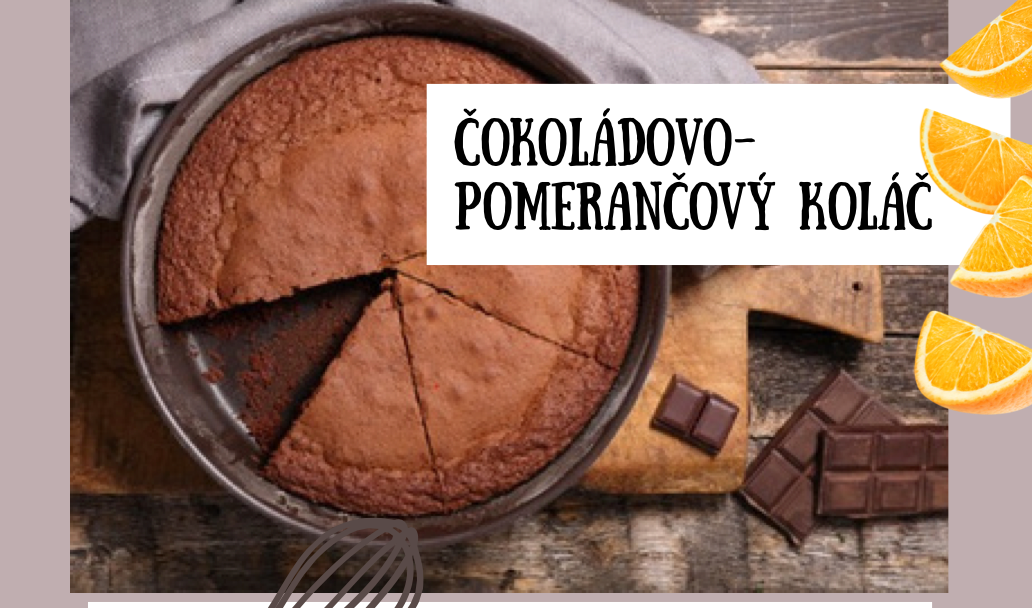 Recept: Čokoládovo-pomerančový koláč s Herbalife Formula 1