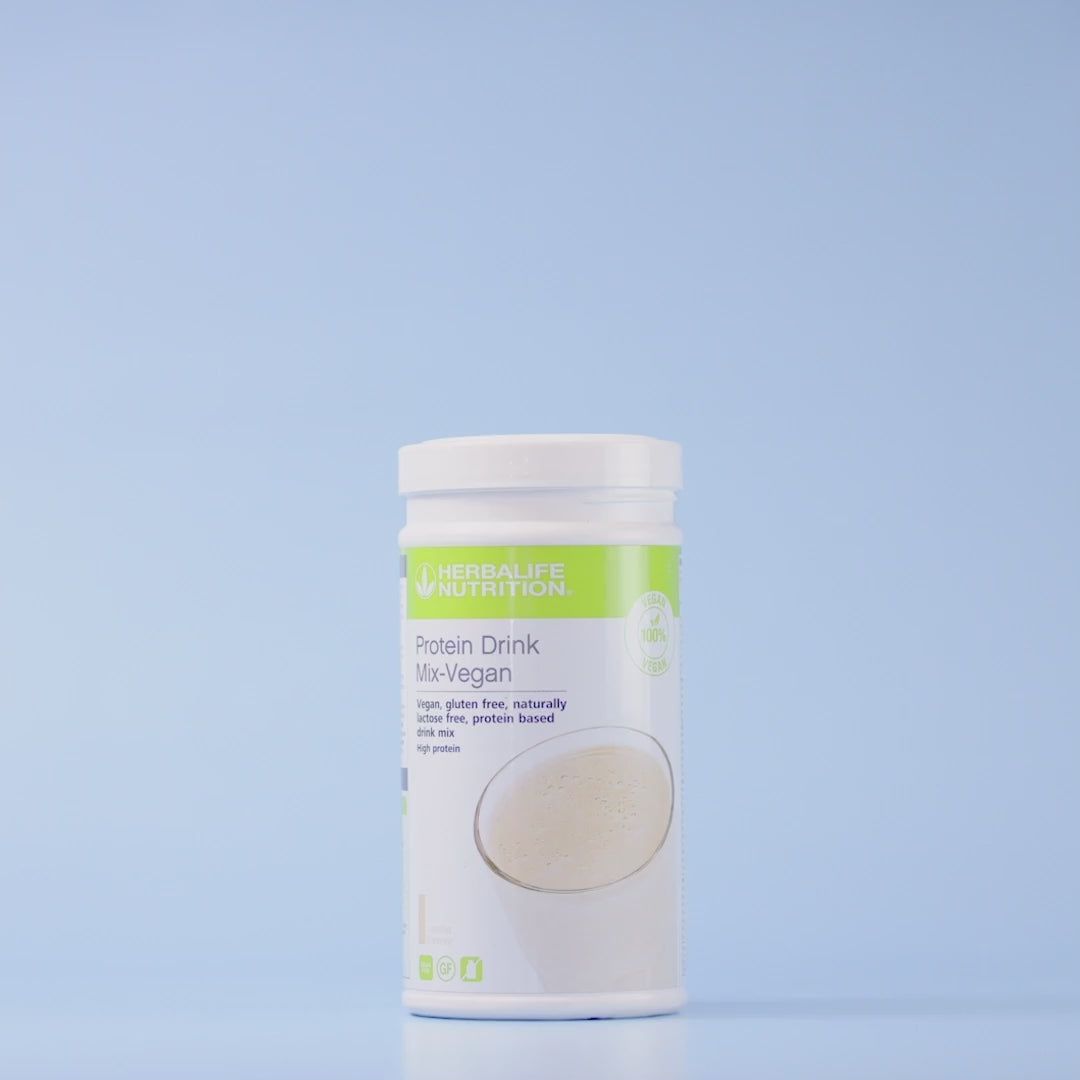 Načítať video: Herbalife protein drink mix, rostlinný protein, kvalitní protein Herbalife, nízký obsah cukru, bez lepku a 100% veganský, dohromady s Herbalife Formula 1