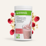 Zľava 25% Herbalife F1 koktail Malina-biela čokoláda - Vyvážené jedlo 550g