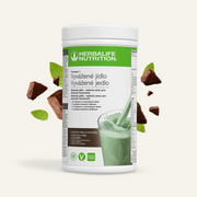 Zľava 25% Herbalife F1 koktail Mäta-čokoláda - Vyvážené jedlo 550g