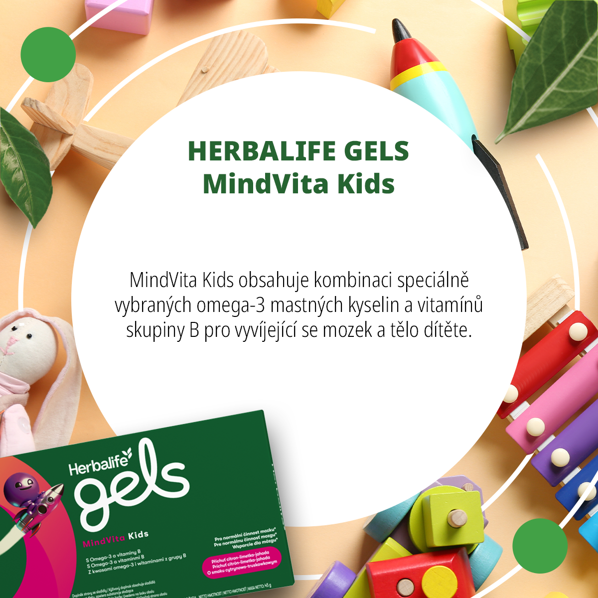 Herbalife Gels MindVita Kids