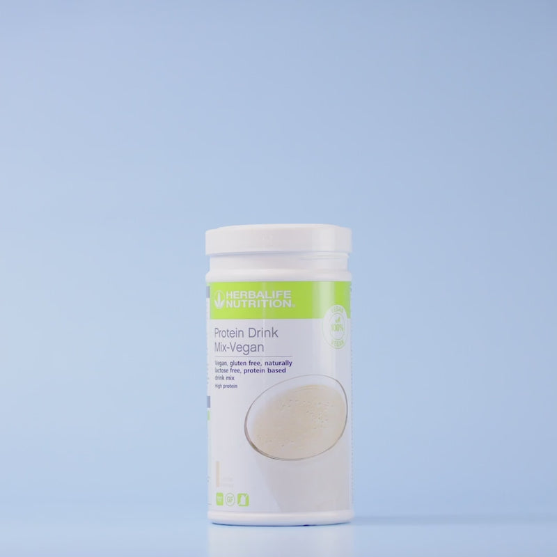 Herbalife protein drink mix, rostlinný protein, kvalitní protein Herbalife, nízký obsah cukru, bez lepku a 100% veganský, dohromady s Herbalife Formula 1